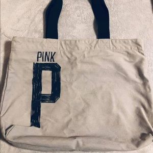 Gray Victoria Secret Pink Tote